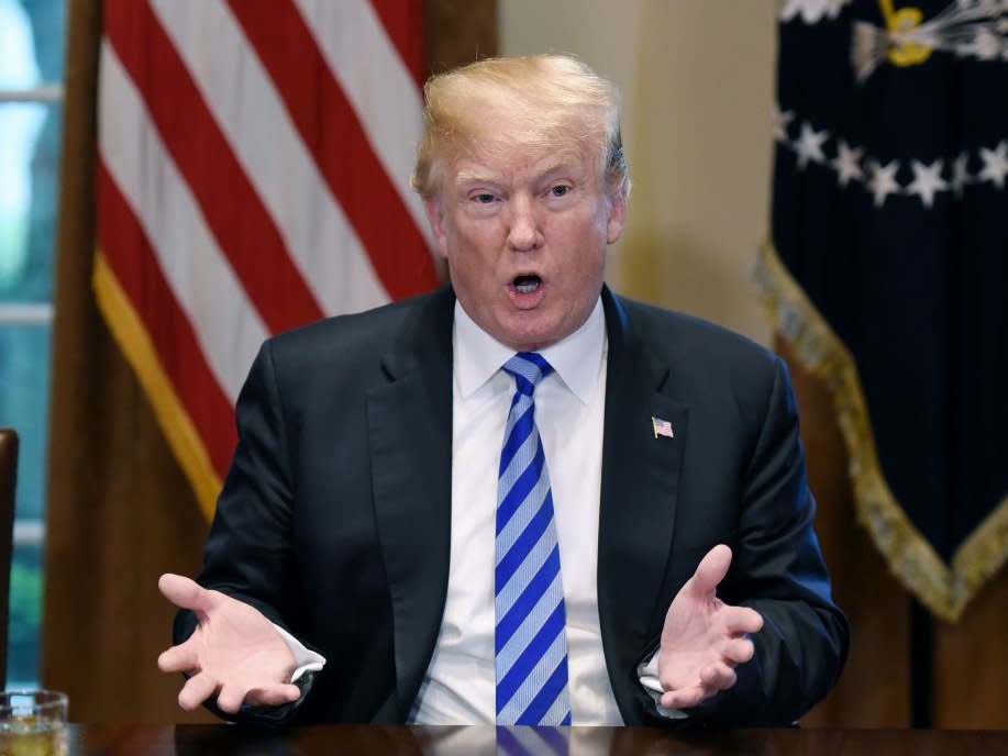 Trump says illegal migrants are 'animals, not people' in half-minute rant about gangs