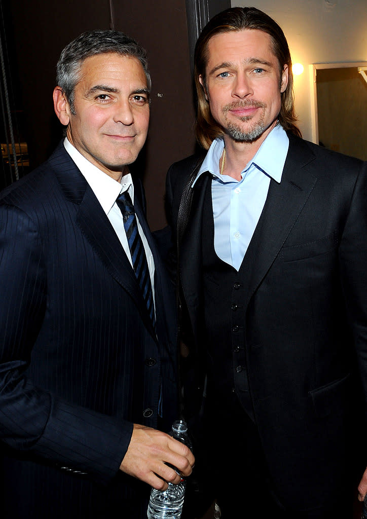 Brad Pitt George Clooney