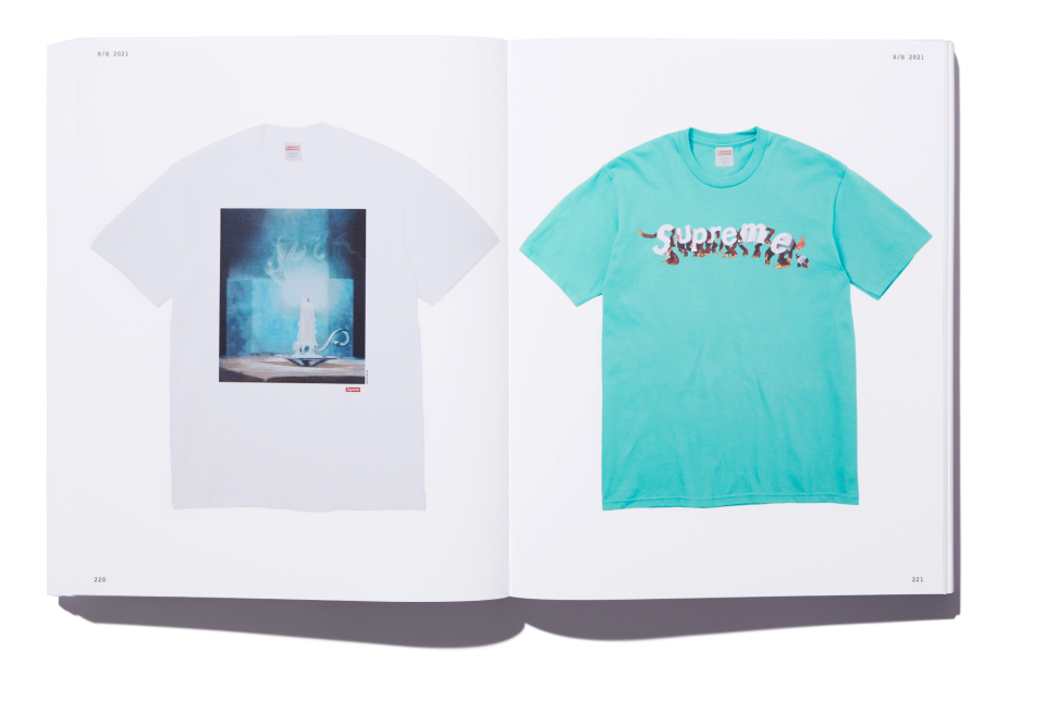 Fuck Tee (artwork by Dan Colen) and Apes Tee, 2021