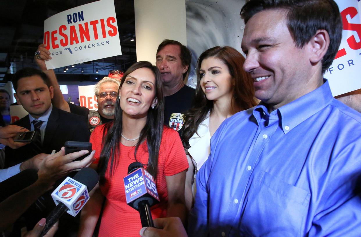 Putting Jeanette Nu&ntilde;ez on the ticket with Ron DeSantis is the oldest trick in the book. (Photo: SIPA USA/PA Images)