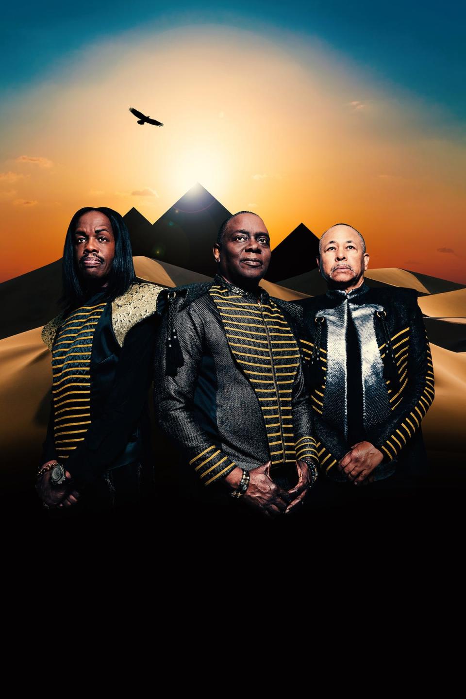 Earth, Wind and Fire are coming to the Stiefel Theatre in May.