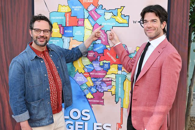 <p>Gilbert Flores/Variety via Getty </p> Nick Kroll and John Mulaney.