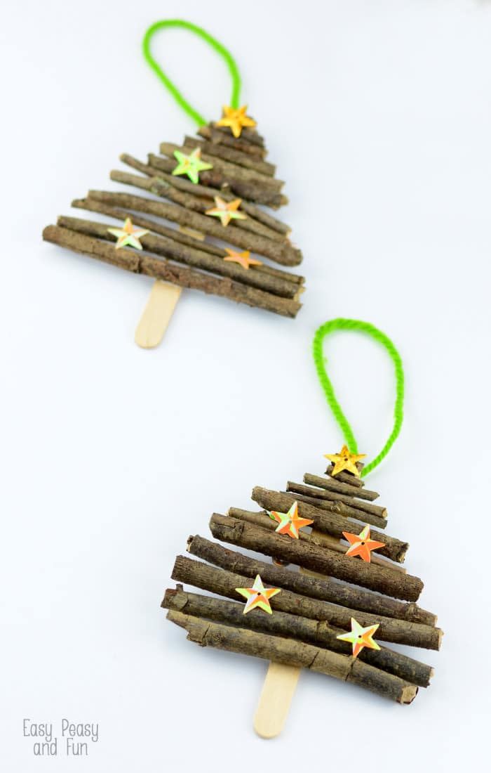 Twig Tree Ornaments