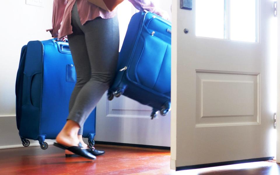 Ditch the bags: streamline your journey by arranging for a luggage service to collect your cases the day before - Getty