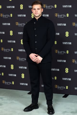 <p>Mike Marsland/WireImage</p> Leo Woodall attends the Vanity Fair EE BAFTA Rising Star Party at Pavyllon London on January 31, 2024 in London, England