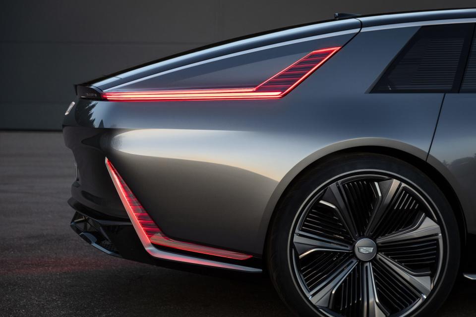 The Cadillac Celestiq electric luxury car. [Embargo 7/22 DNP]