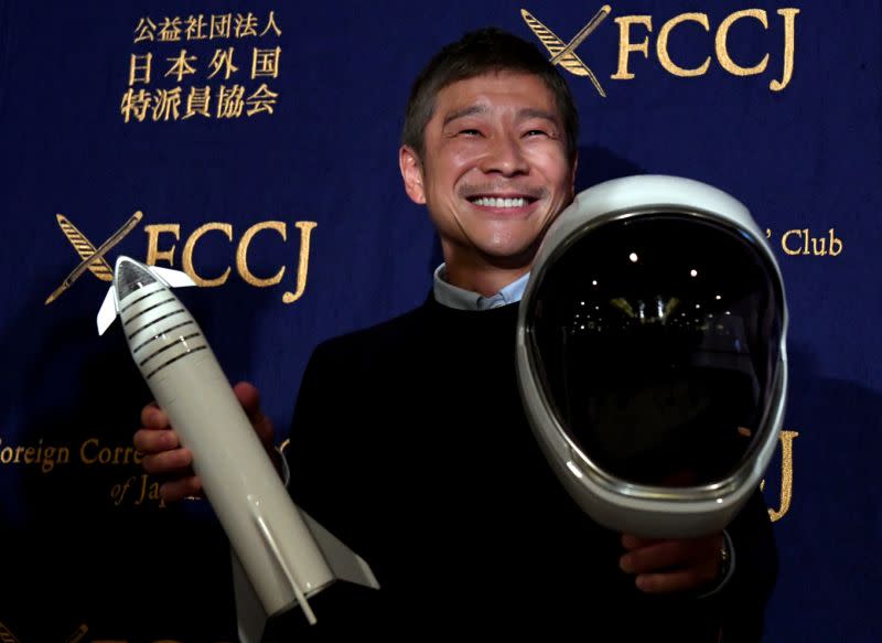 Yusaku Maezawa, empresario y director ejecutivo de Zozotown, será el primer pasajero privado del BFR de SpaceX. Foto: Toshifumi Kitamura/AFP vía Getty Images