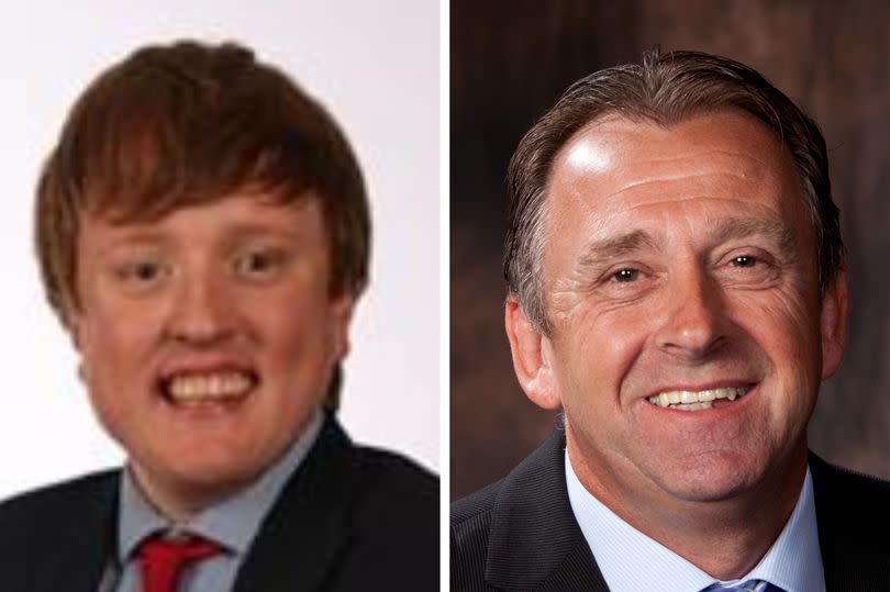Councillors Paul Rowling (left) and Kevin Faulks (right) from Stockton Council