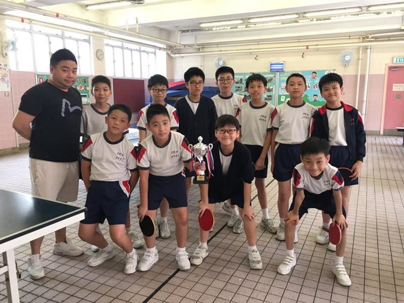 乒乓球是聖公會聖提摩太小學的傳統運動