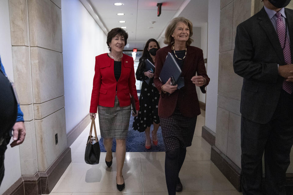 Sens. Susan Collins and Lisa Murkowski