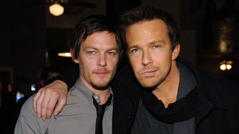 Norman Reedus and Sean Patrick Flanery in 2009