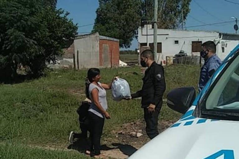 Luego hicieron una colecta para ayudar a la familia