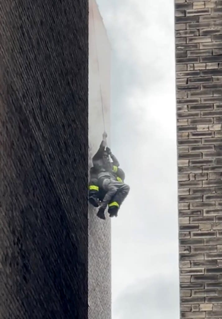 A fire from a lithium-ion battery killed one person inside a Harlem building on Feb. 23, with firefighters performing a daring rescue of three residents. Peter Gerber