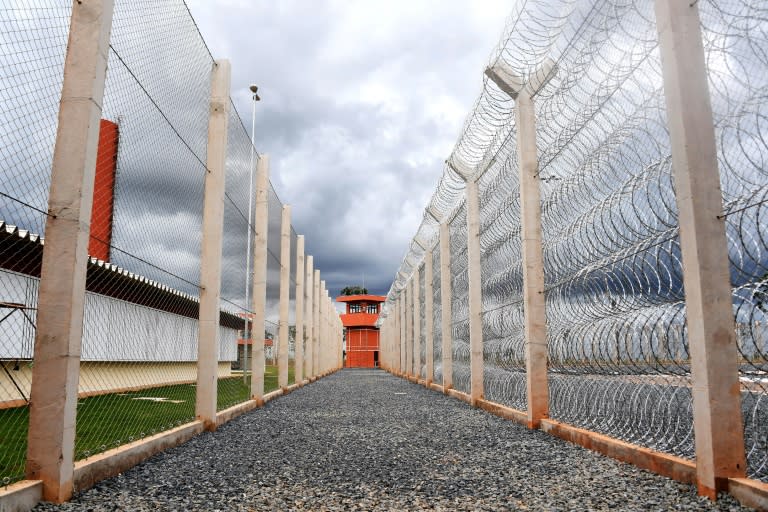 Brazil is building new prisons - like this maximum security lockup in Brasilia - to handle inmate overpopulation and rampant crime throughout the penal system