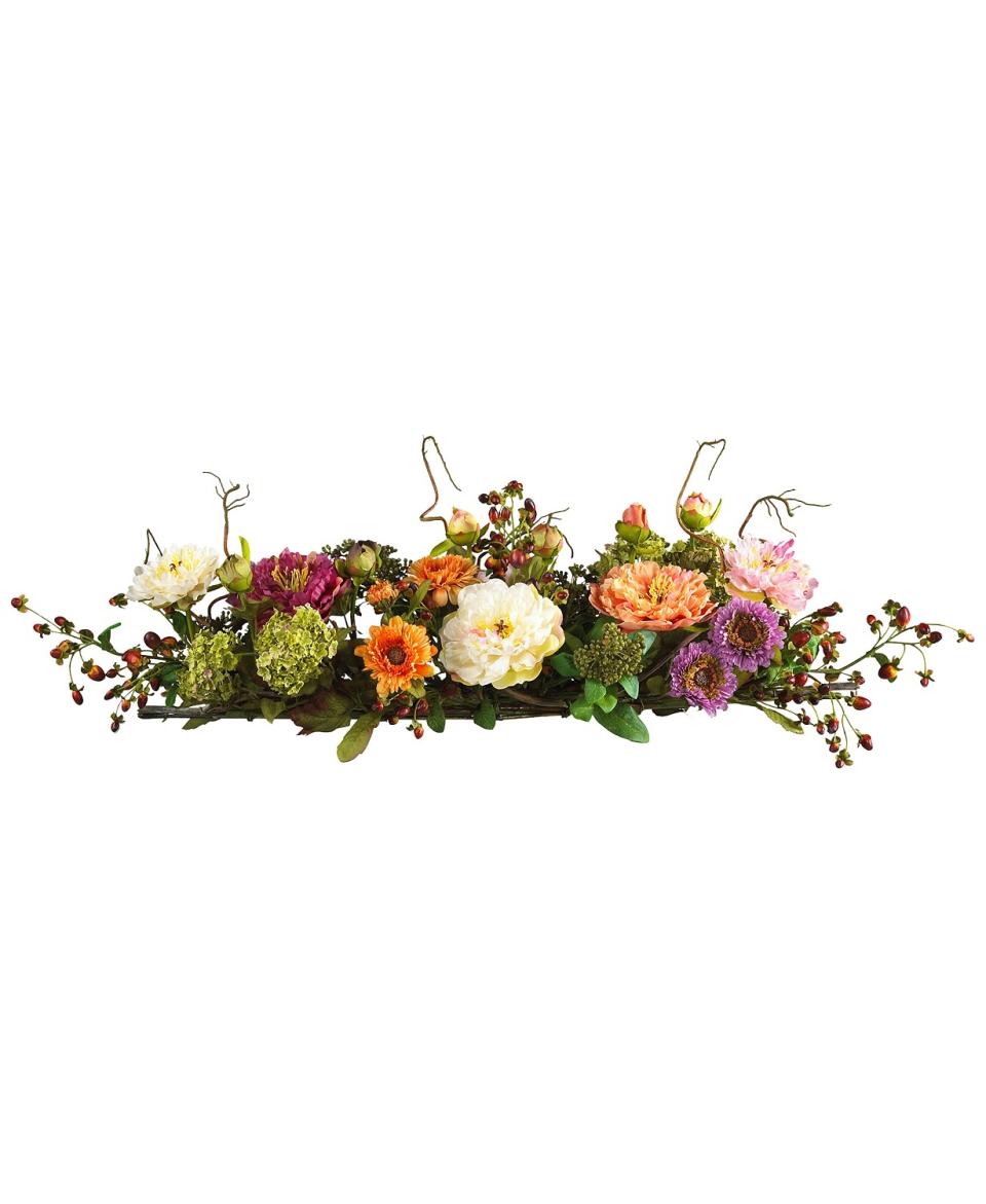 Nearly Natural Centerpiece Flower Arrangement (Photo: Macy’s)