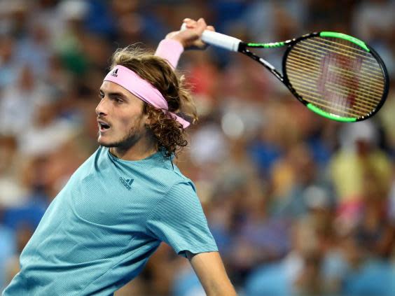 Tsitsipas beat Basilashvili 6-3, 3-6, 7-6, 6-4 to progress to the fourth round (Getty Images)