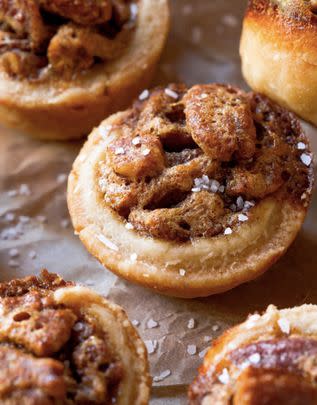 Salted Pecan Pie Tarts