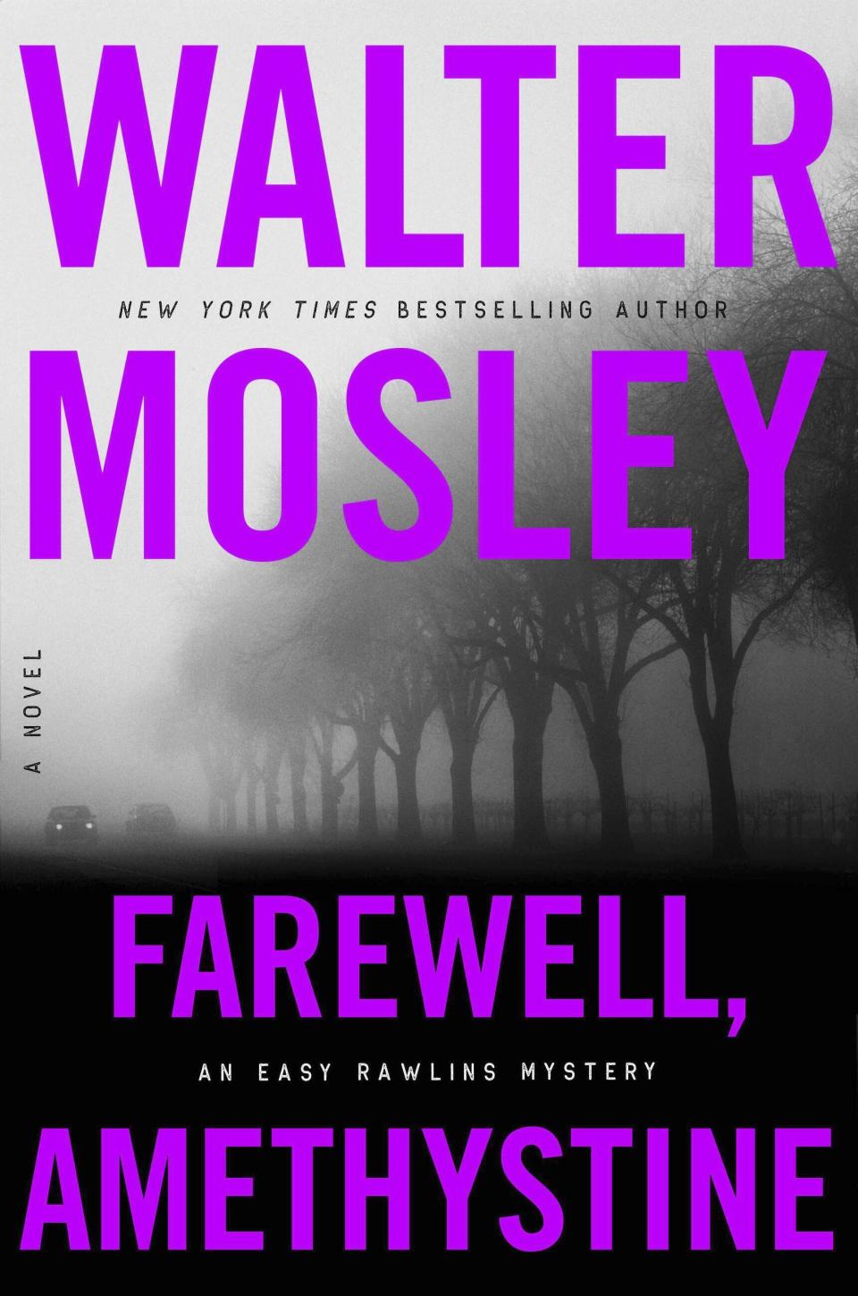 This cover image released by Mulholland shows "Farewell, Amethystine" by Walter Mosley. (Mulholland via AP)