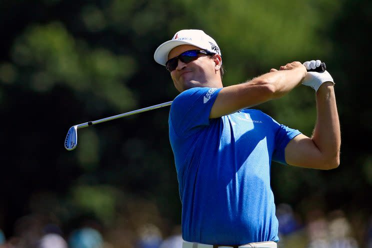 Zach Johnson has been dominant at the John Deere Classic. (Getty Images)