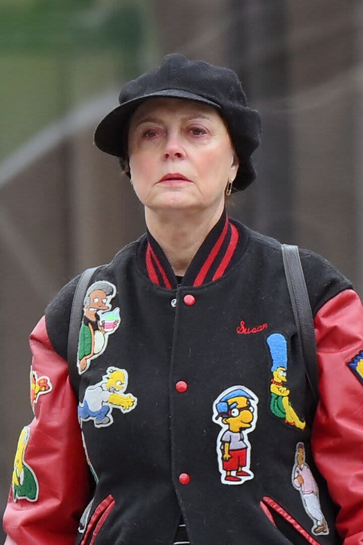 Susan Sarandon paseando por las calles de la ciudad de Nueva York