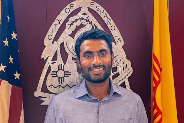 PHOTO: This undated photo released by the City of Espanola shows Muhammad Afzaal Hussain, 27, a planning and land use director who was killed in Albuquerque, N.M., on Aug. 1, 2022. (City of Espanola via AP)