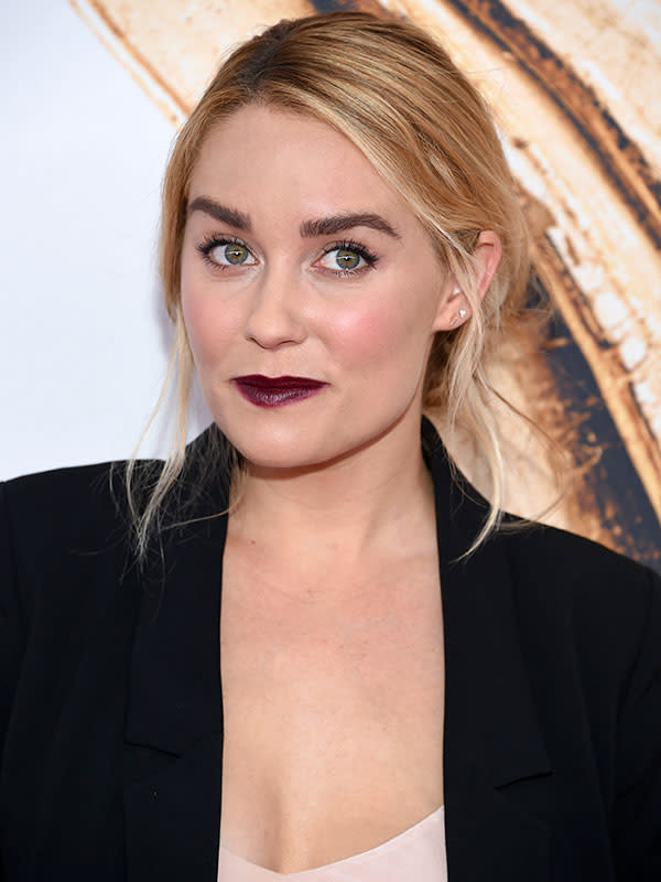 Lauren Conrad bold lip cfda