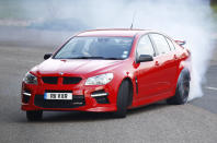 <p>Inspired by fast Australian utility cars, the VXR8 is a sensible-looking and spacious saloon car with a Corvette engine up front. Power is huge and it’s a car that’s big on <strong>sideways thrills</strong>. The VXR8 is the last of a breed, and with prices starting at £12,500, should be a safe place to put your money for future fun. But its <strong>thirst </strong>will be epic to behold...</p>