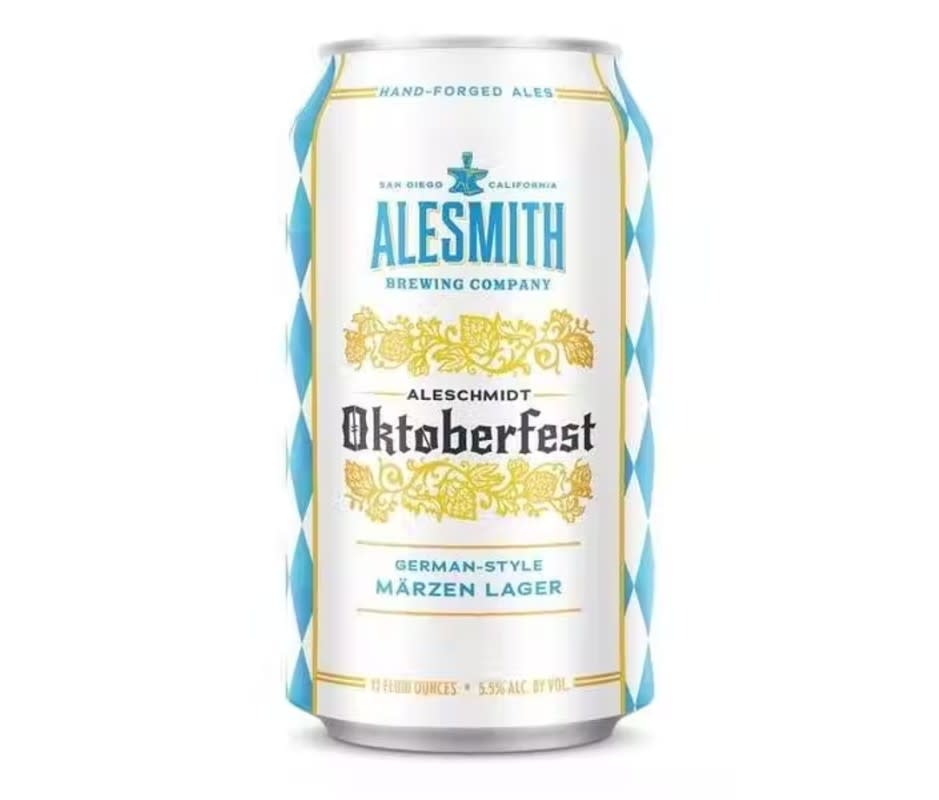 <p><strong>San Diego, California</strong></p><p><strong>Style:</strong> German-style Märzen lager</p><p><a href="https://alesmith.com/aleschmidt-oktoberfest/" rel="nofollow noopener" target="_blank" data-ylk="slk:AleSmith;elm:context_link;itc:0;sec:content-canvas" class="link ">AleSmith</a> changes its name to fit the season with AleSchmidt Oktoberfest. This beer pours a slightly hazy, very light amber color. It has aromas of malted grains and bread dougn. Taste it and you get flavors of caramel and a toasted malt finish. </p><p><strong>ABV:</strong> 5.5%</p>