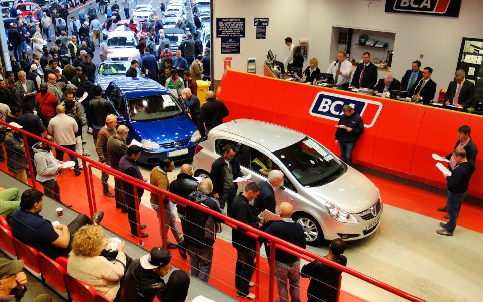 BCA car auction