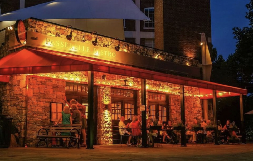 Passerelle Bistro in Greenville, SC, was named by CNN Travel as one of the most romantic restaurants in the world.
