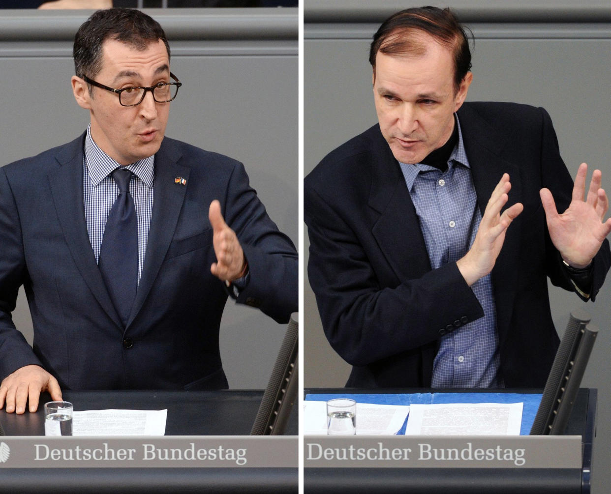 Özdemir vs. Curio: Im Bundestag entbrannte eine hitzige Debatte (Archivbild: Deutscher Bundestag/Achim Melde)