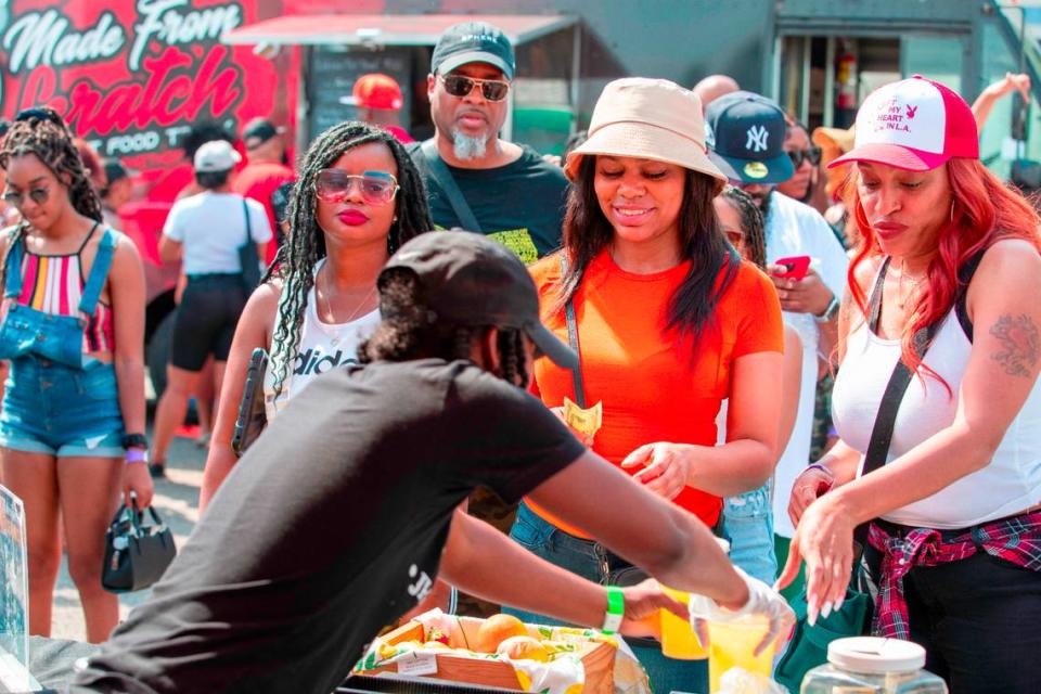 Bites on Seventh will feature more than 15 Black-owned restaurants and food trucks. Courtesy of Bites on Seventh