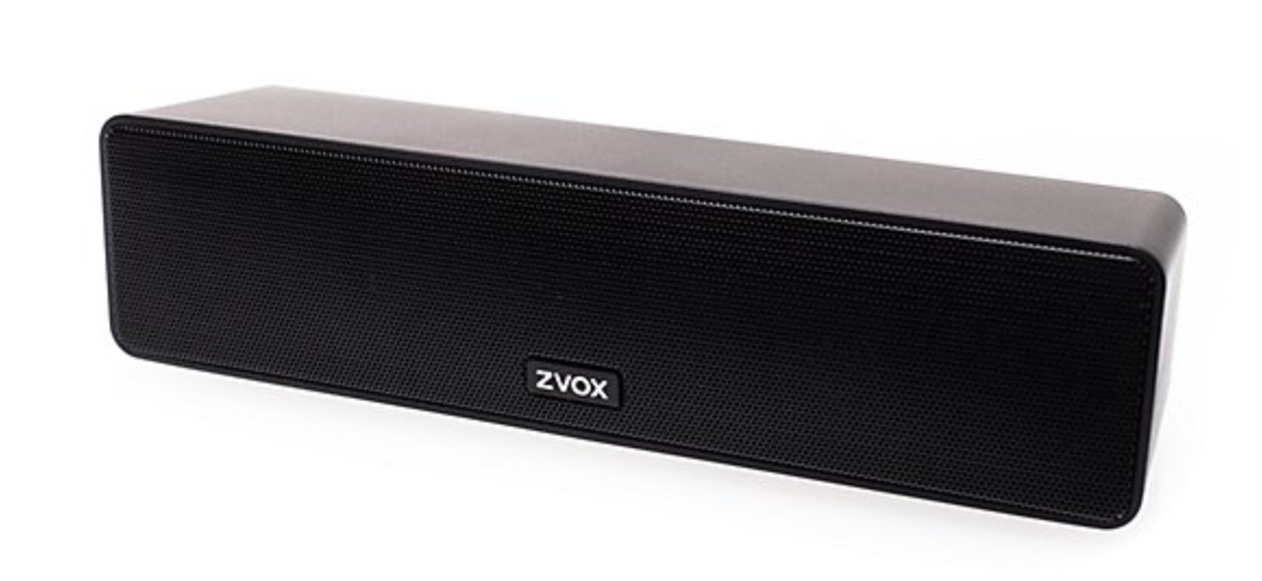 Black Zvox sound bar