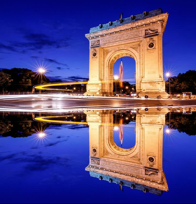 Der Arcul de Triumf in Bukarest ist eines der vielen Highlights der rumänischen Hauptstadt