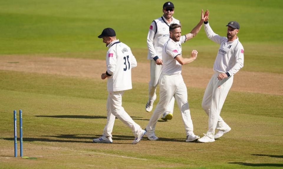 Warwickshire v Somerset, Chris Woakes