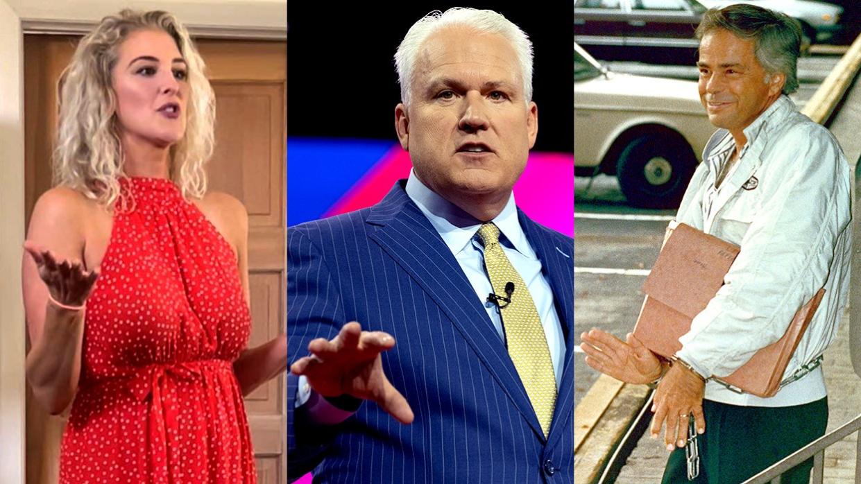 conservative Republican hypocrites caught gay sex scandals Bridget Ziegler Matt Schlapp Jim Bakker