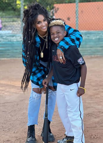 Ciara Instagram Ciara and her son Future Zahir.