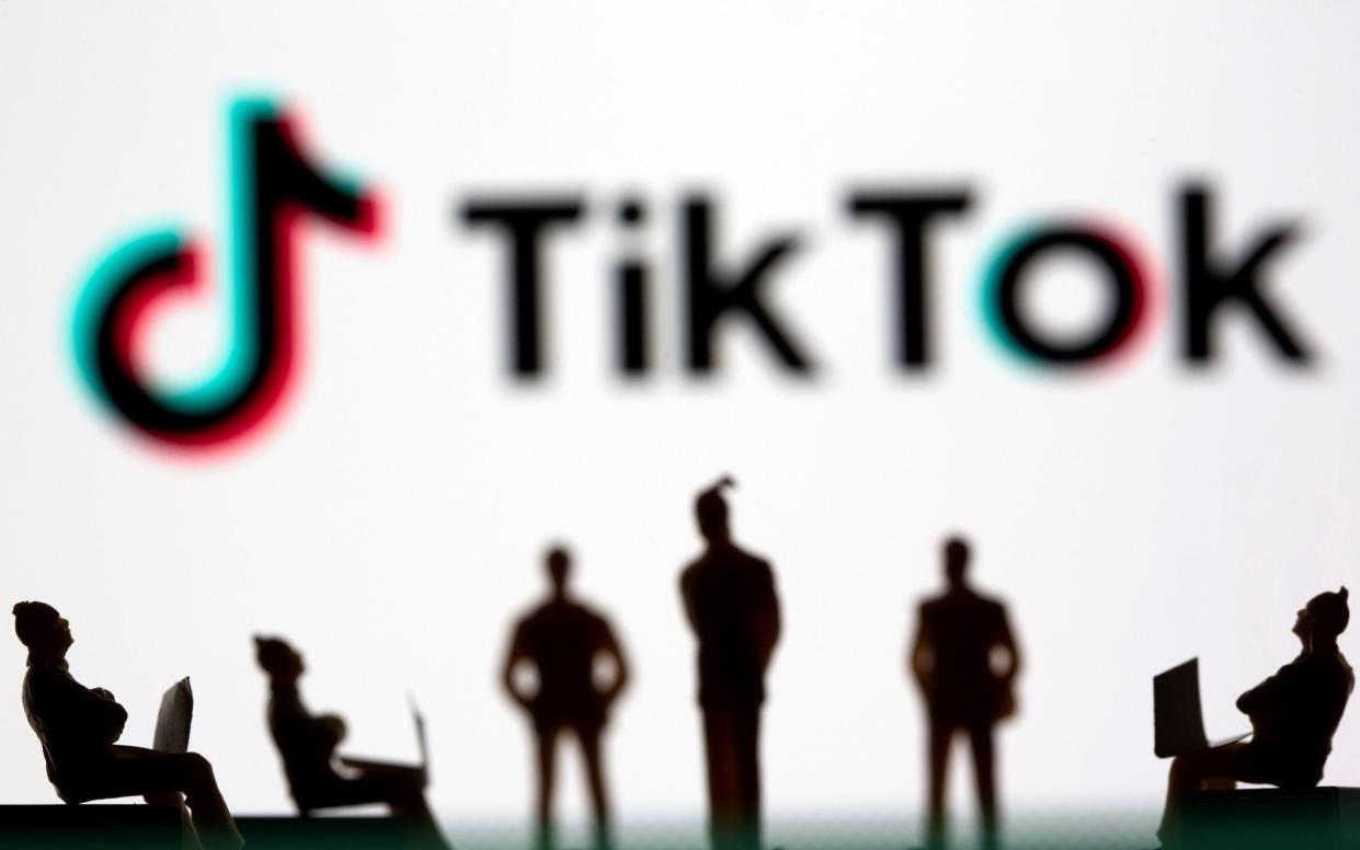  illustration picture of TikTok logo - DADO RUVIC /REUTERS