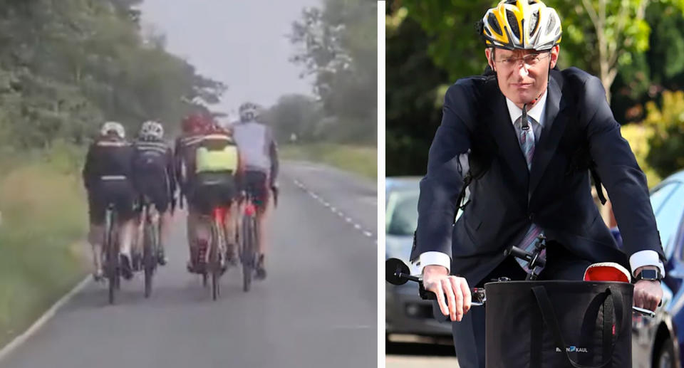 Jeremy Vine and cyclists