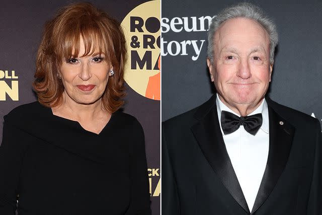 <p>Arturo Holmes/Getty; Mike Coppola/Getty</p> Joy Behar and Lorne Michaels