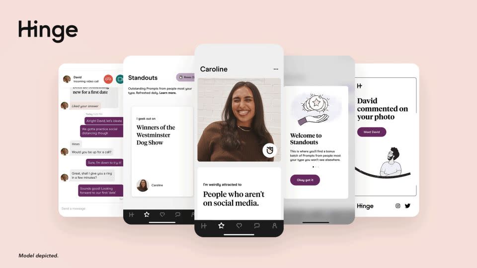 Dating apps like Hinge require users to condense their personality into a single profile. - Hinge