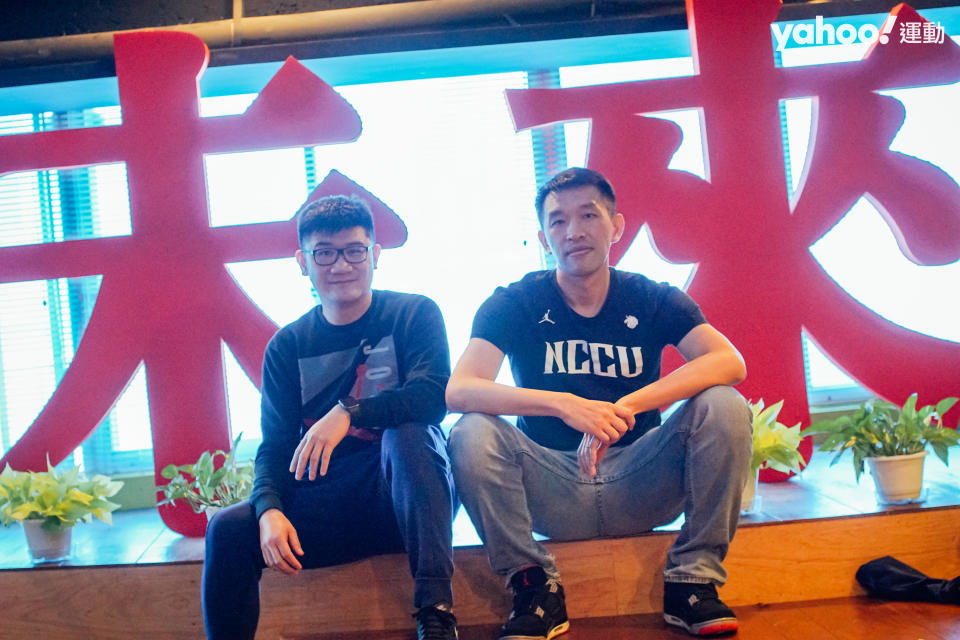 捷思科技股份有限公司共同創辦人李果翰（圖左）與蘇冠緯。（許德霖／攝）