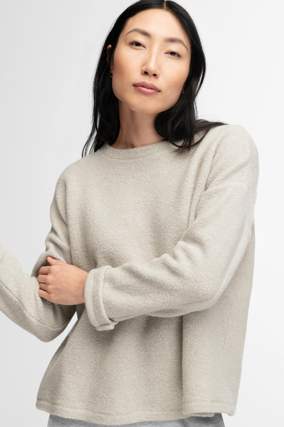 An Eileen Fisher knit for resort.