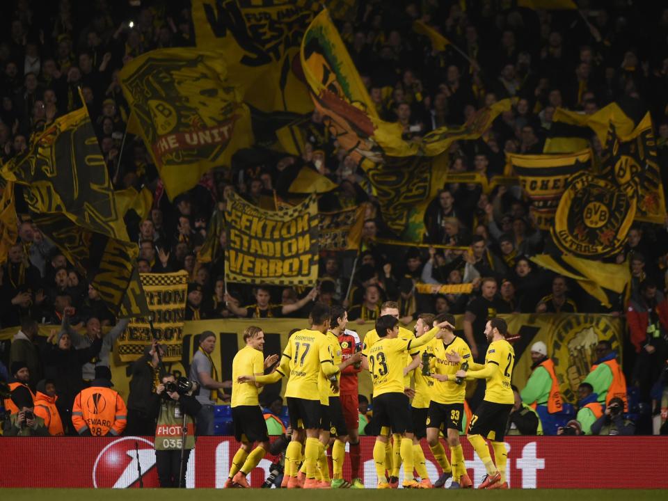 Borussia Dortmund currently sit third in the German Bundesliga: Getty