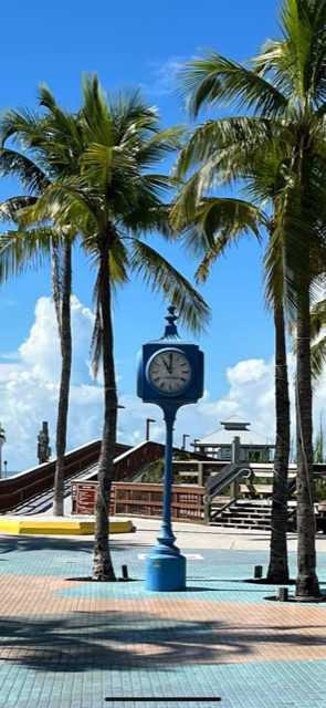 Jackie Hjornevik Cortese, who is from Illinois, recently shared this photo of the clock in Times Square on Fort Myers Beach. She took this photo on Sept. 26, 2022, two days before Hurricane Ian hit Southwest Florida.