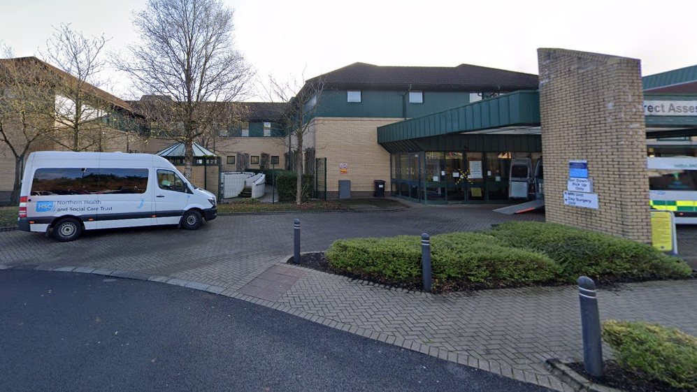 General view of Antrim Area hospital