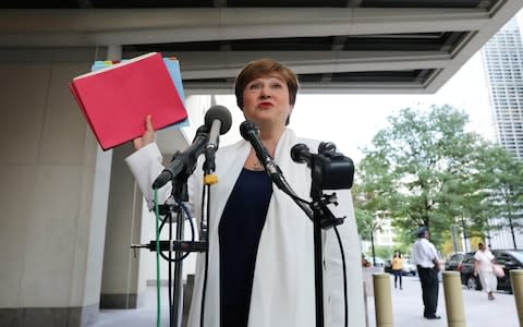 Kristalina Georgieva - Credit: JONATHAN ERNST/REUTERS