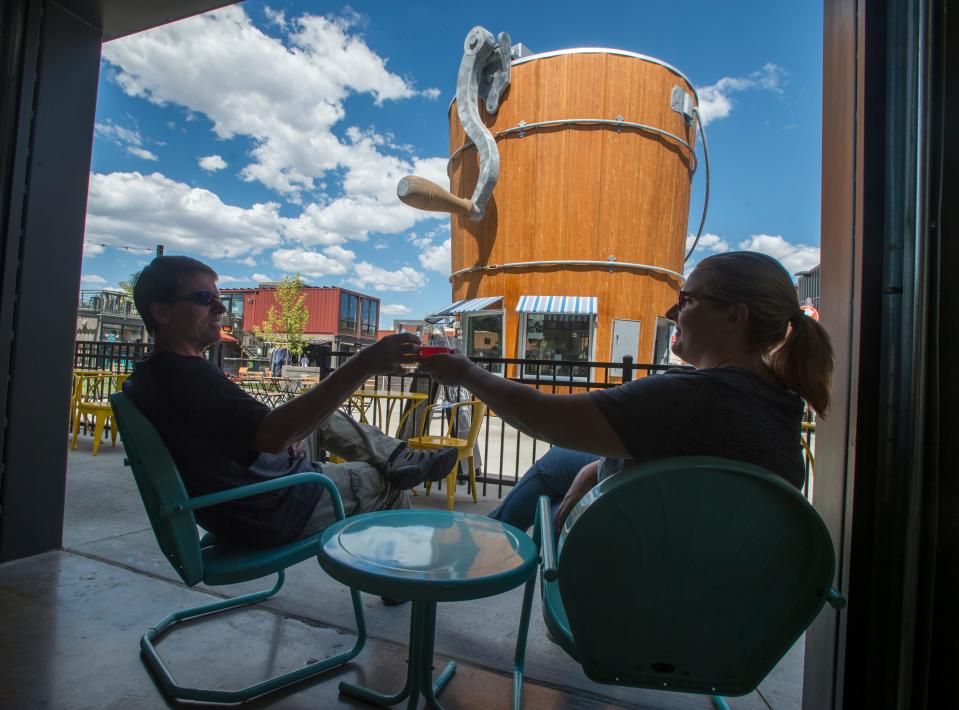 The Exchange development in Fort Collins attracts beer lovers, hipster and non-hipster alike.