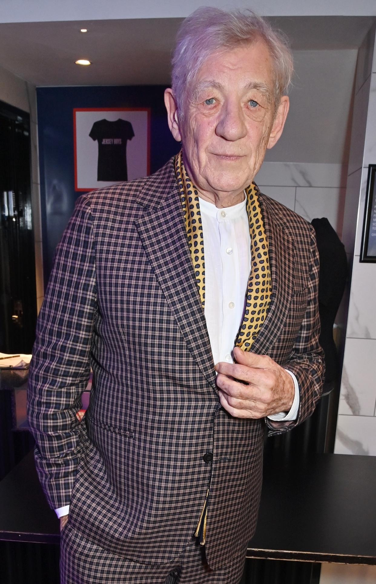 Ian McKellen Injured His Wrist and Neck in London Stage Fall