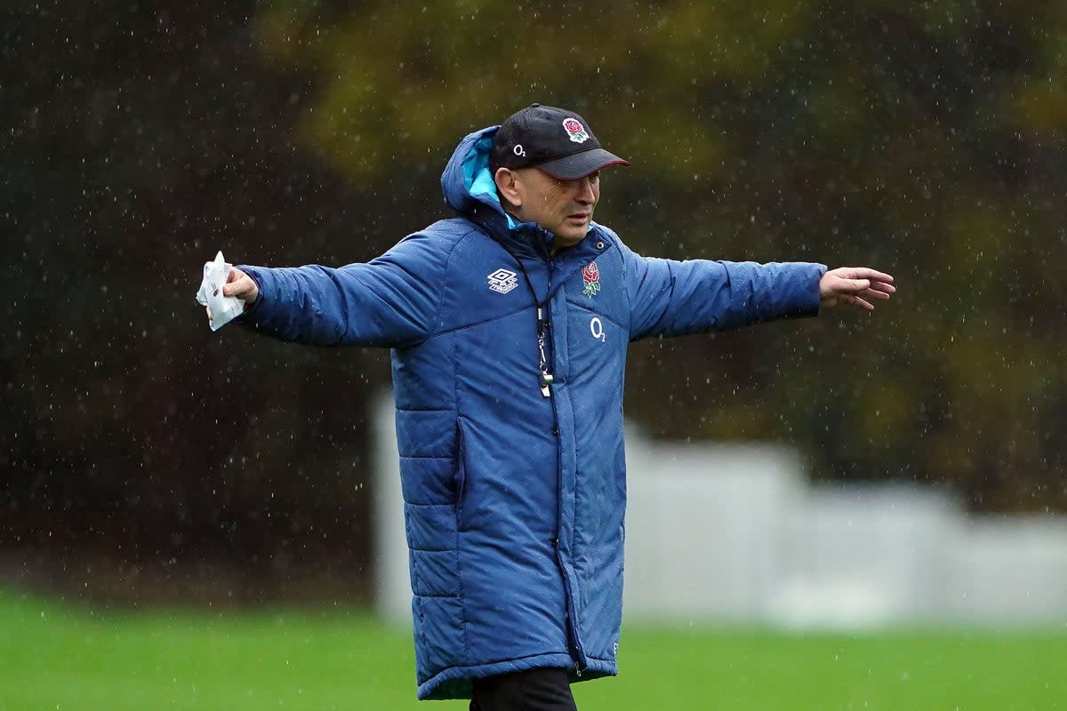 Eddie Jones’ side take on New Zealand (Zac Goodwin/PA) (PA Wire)